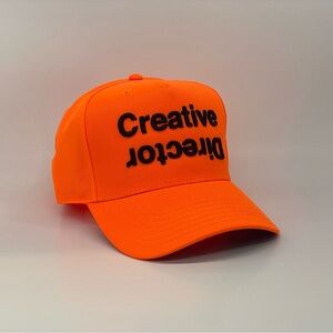 Creative Director Orange Cap